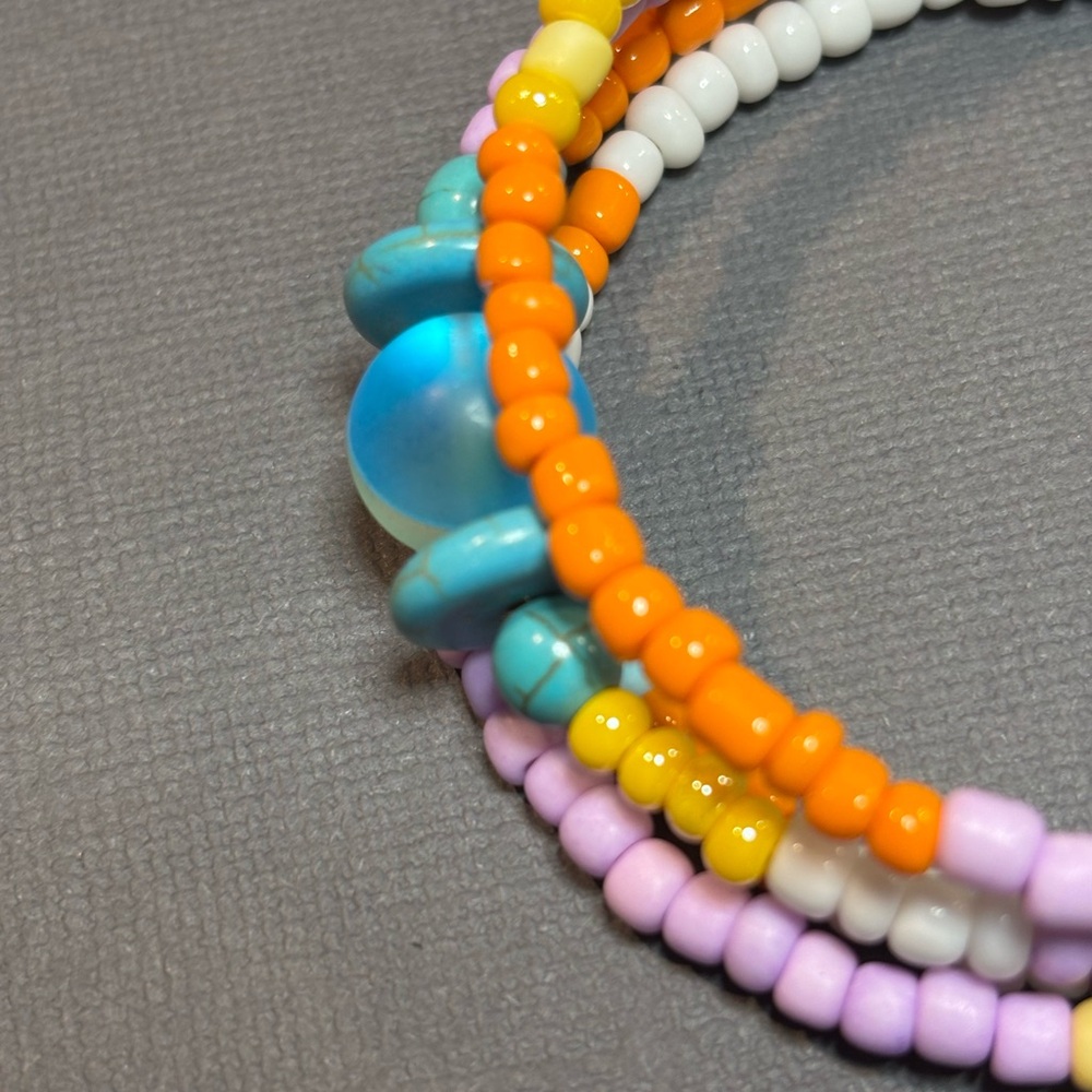 🌼Colorful Memory Wire Bracelet🌼 - Picture 3 of 3